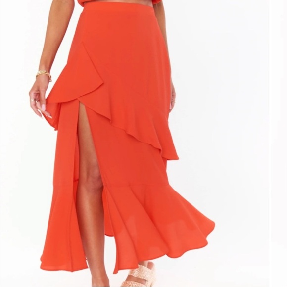 NWT Show Me Your MuMu Nala Ruffle Skirt Size XS - Picture 2 of 6